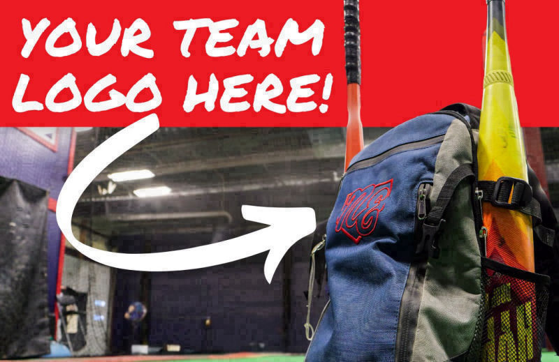 Russel Kilkenny, co-founder of Rango Sports, showcasing the Walrus-Pack custom baseball bags